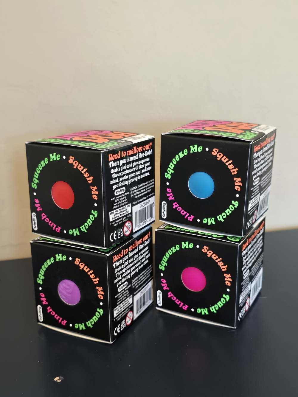 Authentic Needoh Groovy Glob - Stress Ball - Assorted Colors, LISTING IS FOR ONE